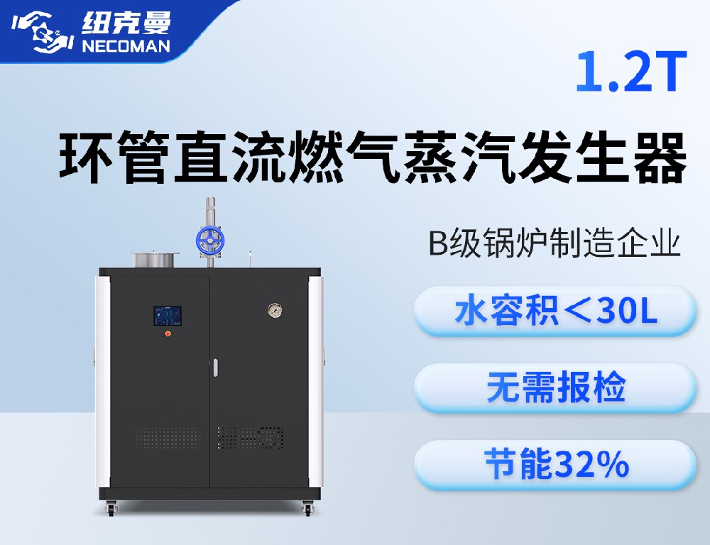 1.2吨 燃气燃油蒸汽发生器