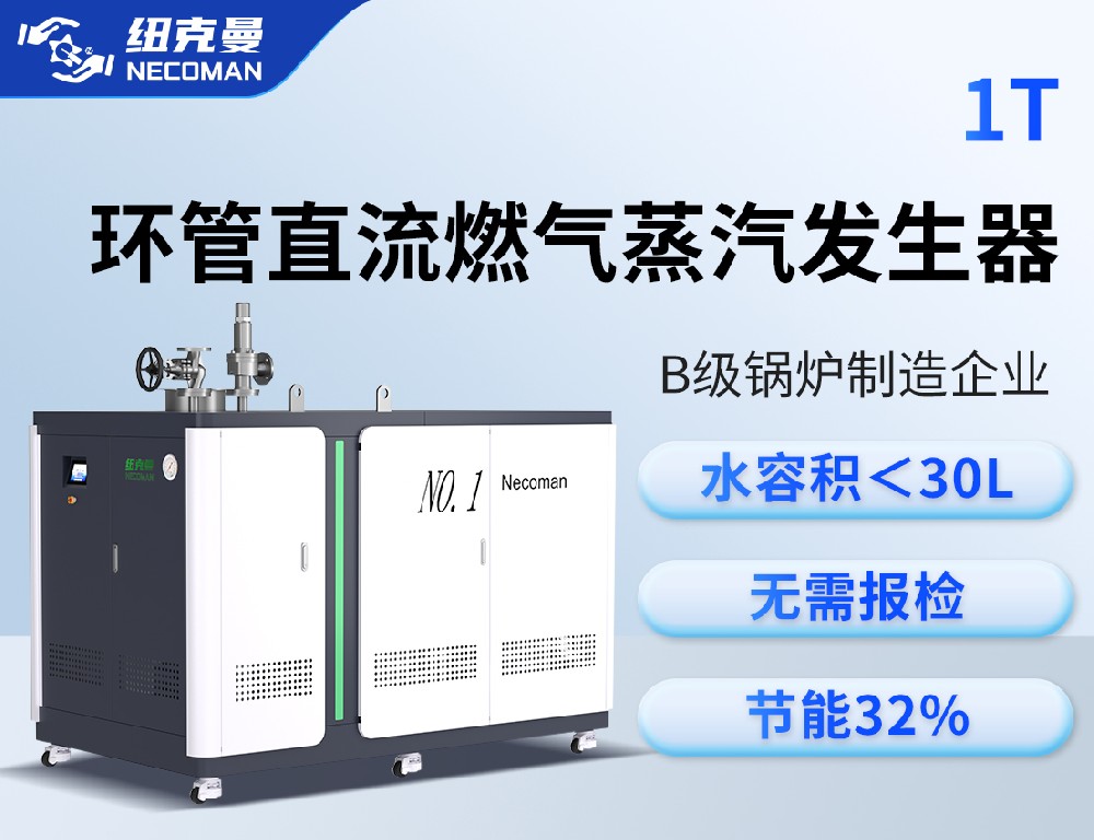 1吨 燃气燃油蒸汽发生器