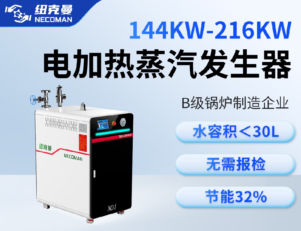 200kg-300kg 电蒸汽发生器